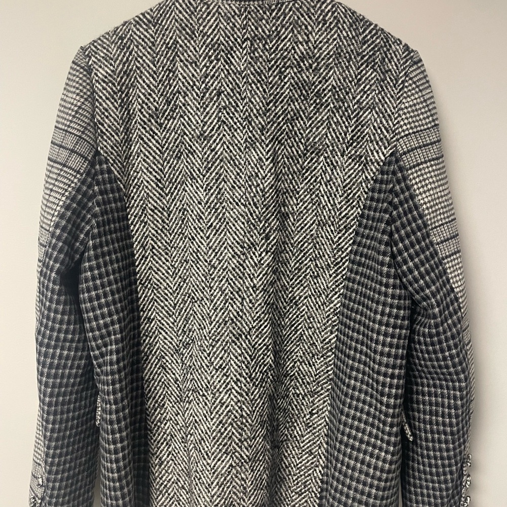 Lovestitch Blakely Patchwork Plaid Black And Whit… - image 6